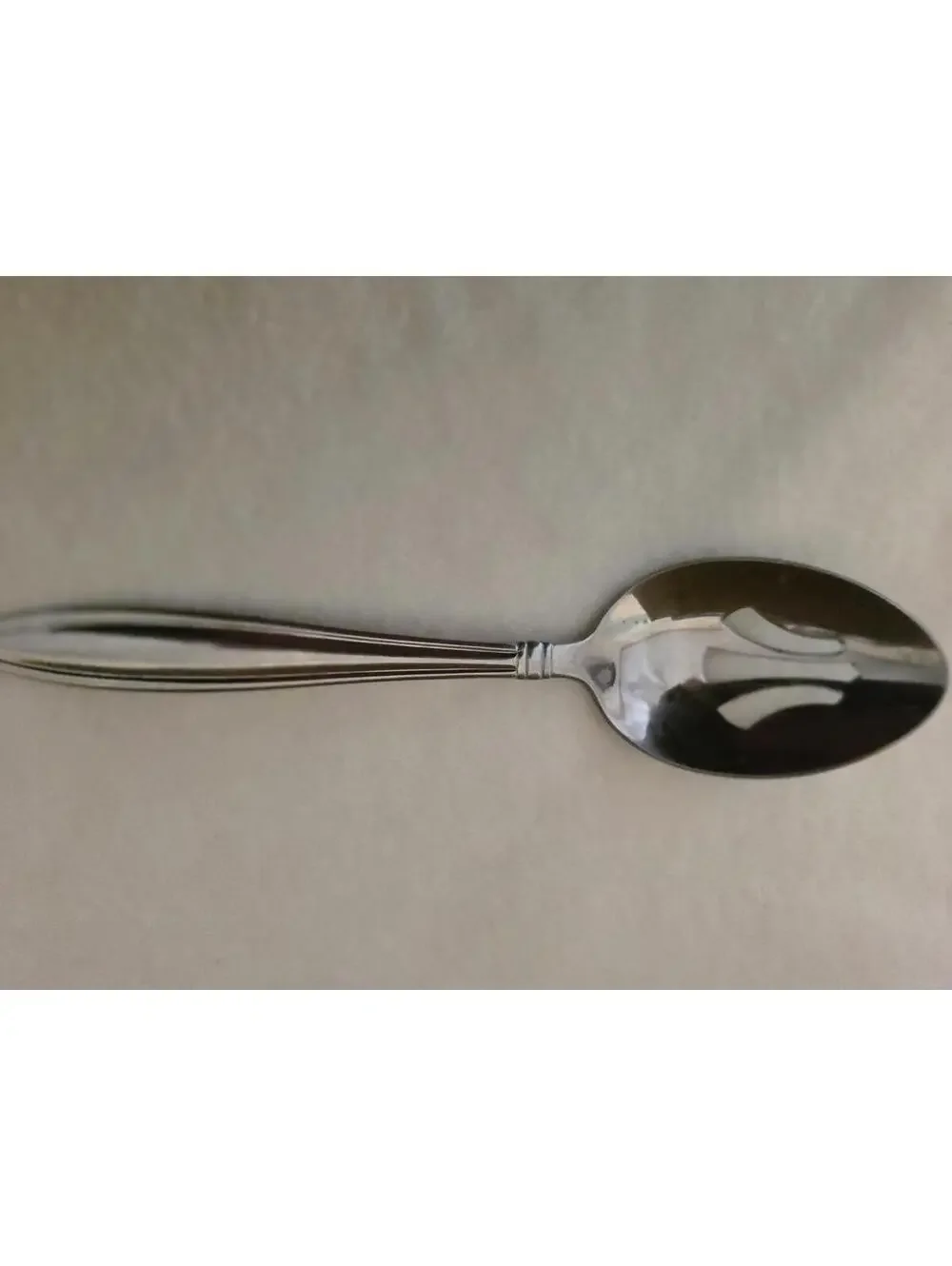 Reed & Barton Celebration Stainless Slotted Serving Spoon Silver Flatware 8 3/8